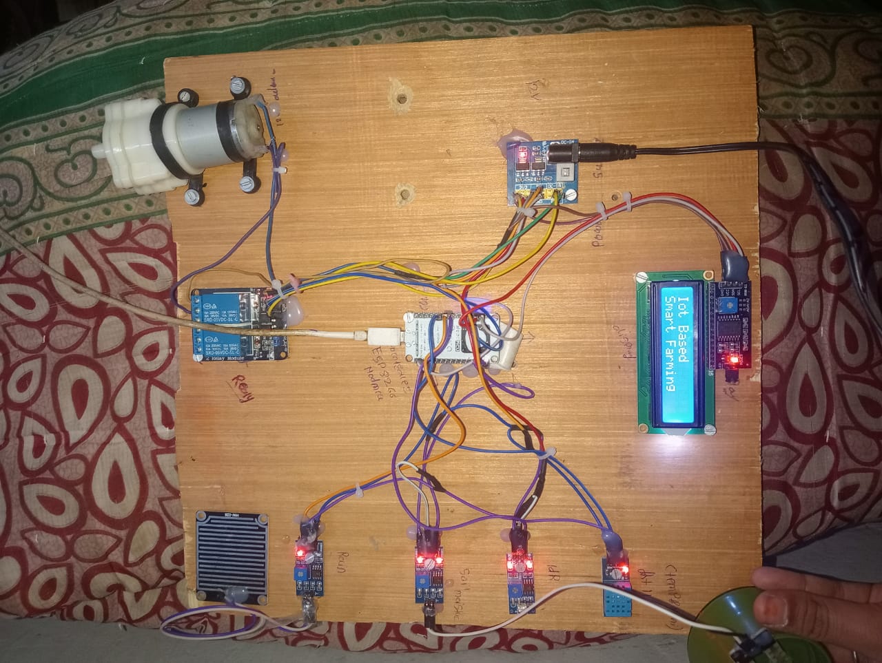 IoT based smart farming system