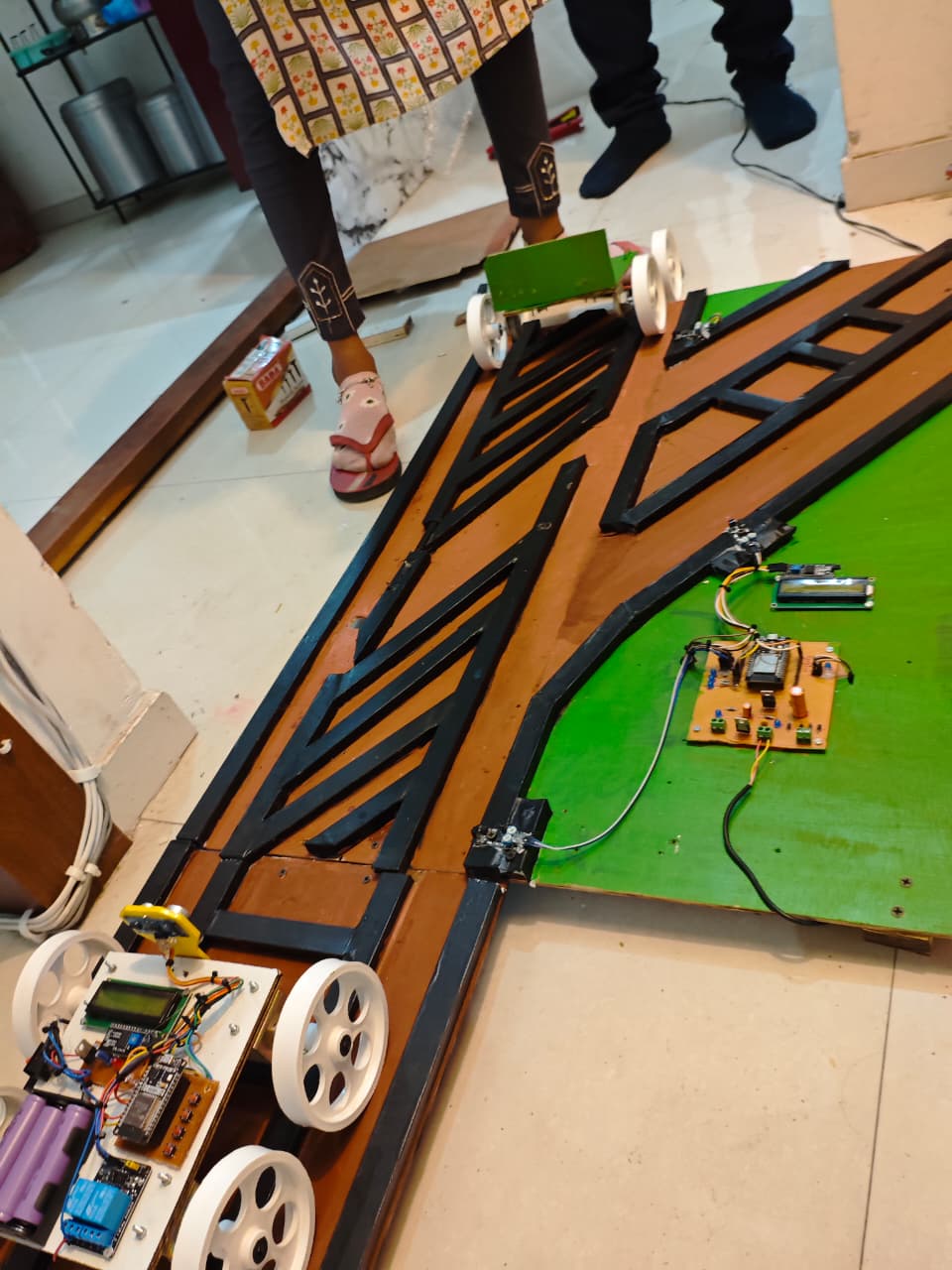 Line Following Robot Track